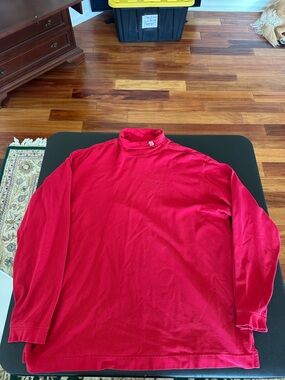 Cutter & Buck Stanford University Red Men’s Mock Neck Sweater XL
